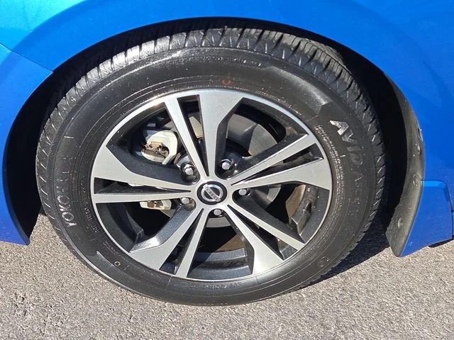 Used 2020 Electric Blue Metallic Nissan SV image 9