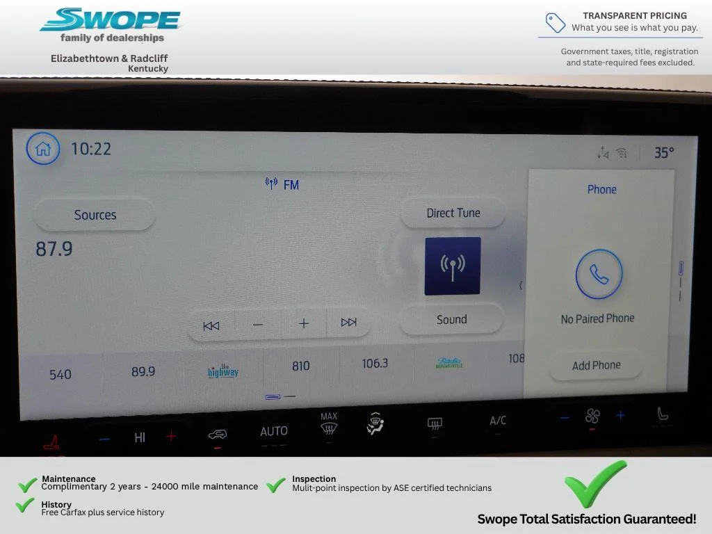 New 2025 Oxford White Ford Big Bend® image 27