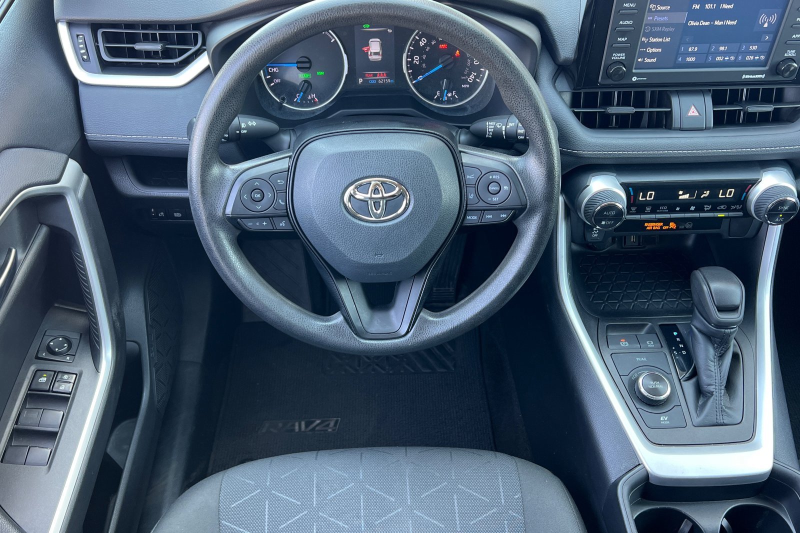 Certified Used 2021 Super White Toyota Hybrid XLE image 14