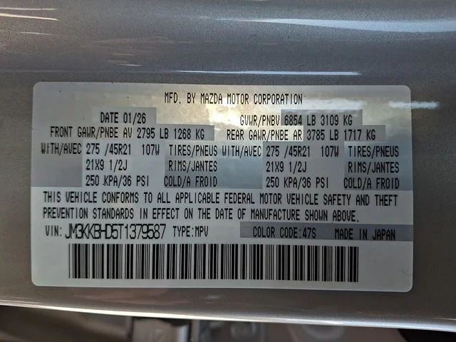 New 2026 Silver Mazda 3.3 Turbo Preferred image 16
