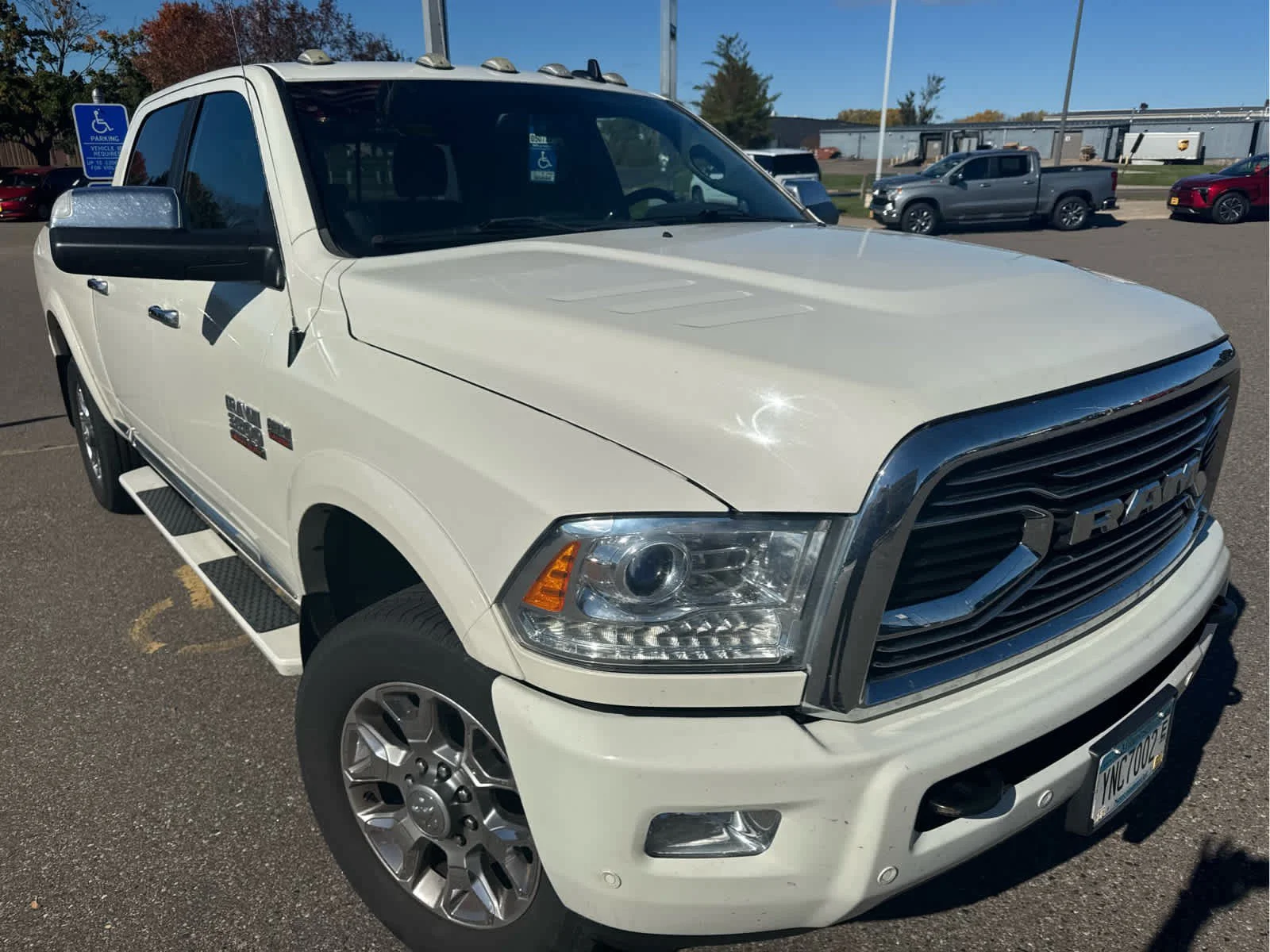 Used 2018 Pearl White Ram Limited image 4