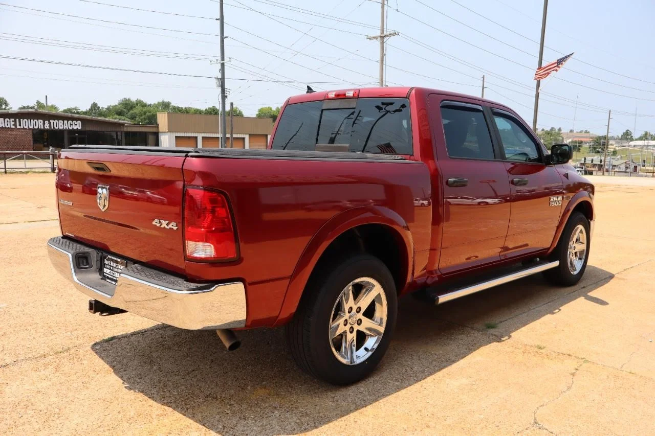 Used 2015 Deep Cherry Red Crystal Pearl Coat/Black Clear Coat Ram Outdoorsman image 5