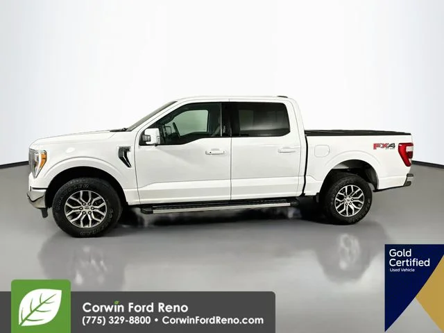 Used 2021 Oxford White Ford Lariat image 5