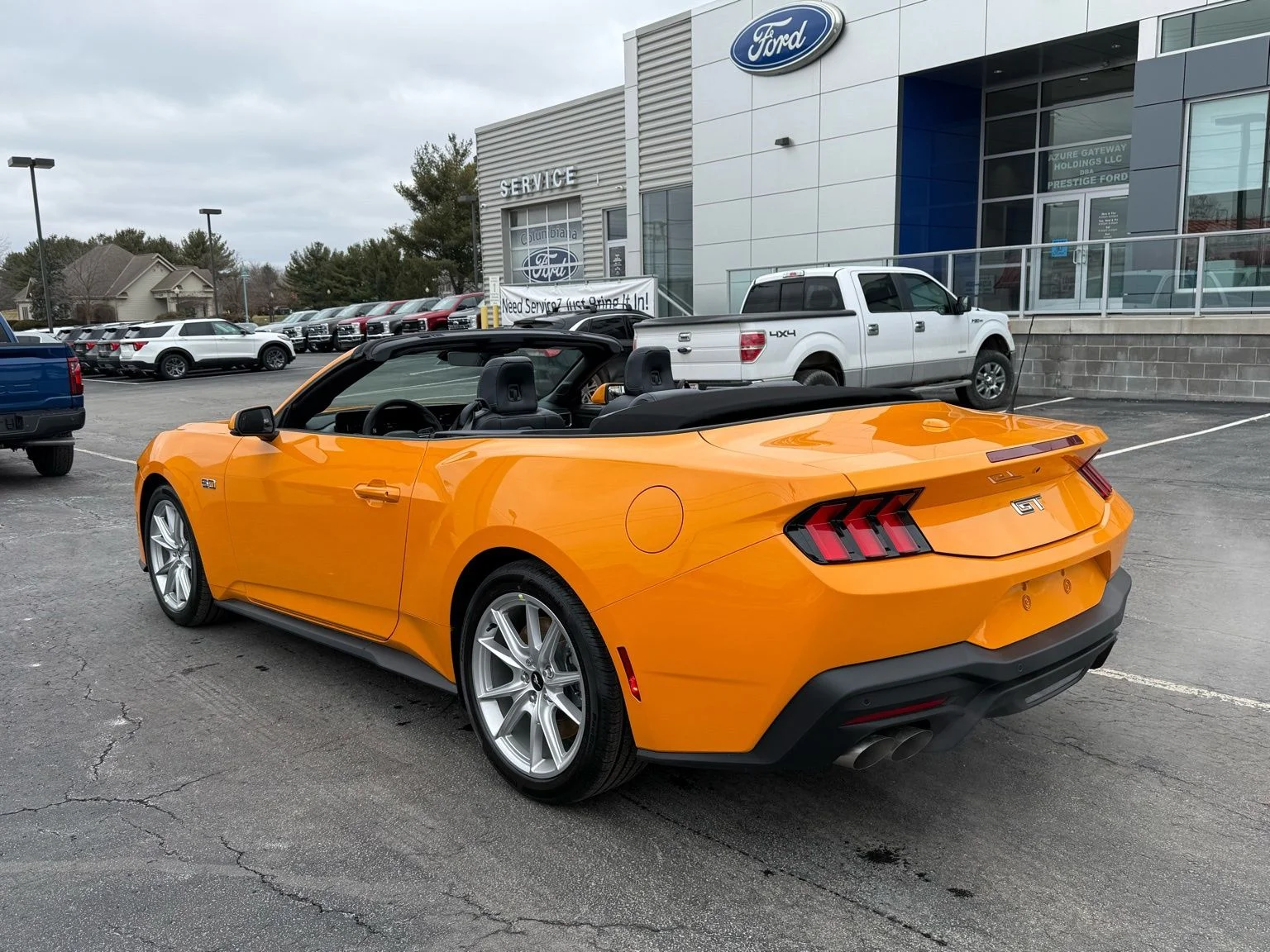 New 2026 Orange Ford GT Premium image 7