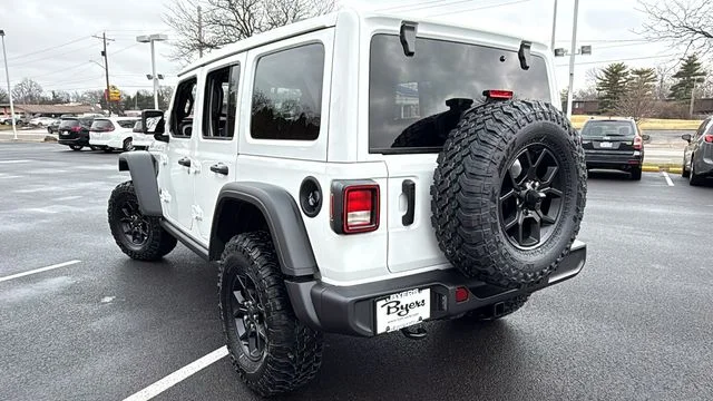 New 2026 Bright White Clear-Coat Exterior Paint Jeep Willys image 4