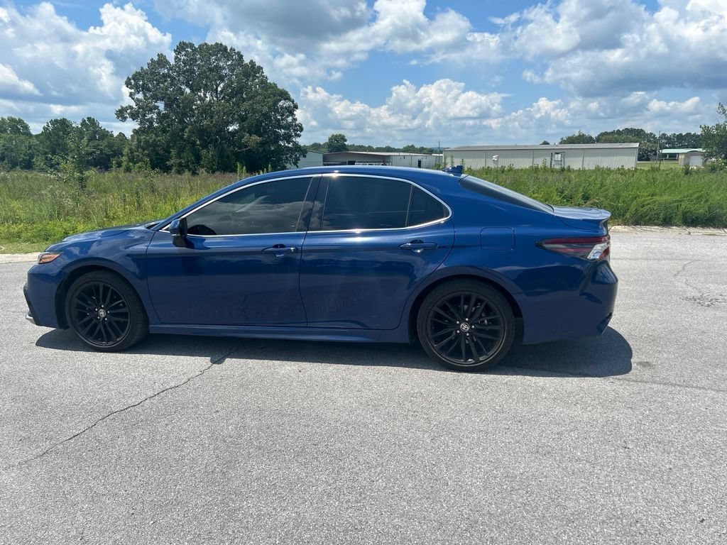 Used 2024 Blue Toyota XSE image 3