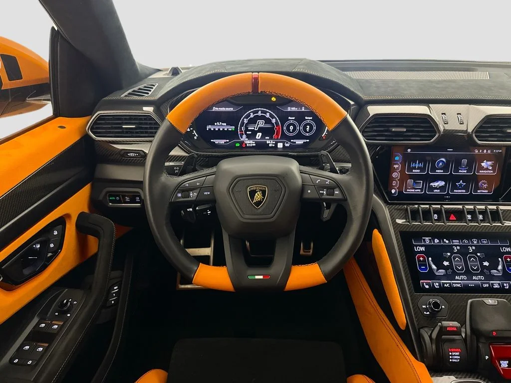 Used 2023 Arancio Borealis Metallic Lamborghini Performante image 24