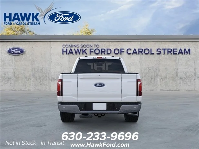 New 2025 Star White Metallic Tri-Coat Ford Lariat® image 5