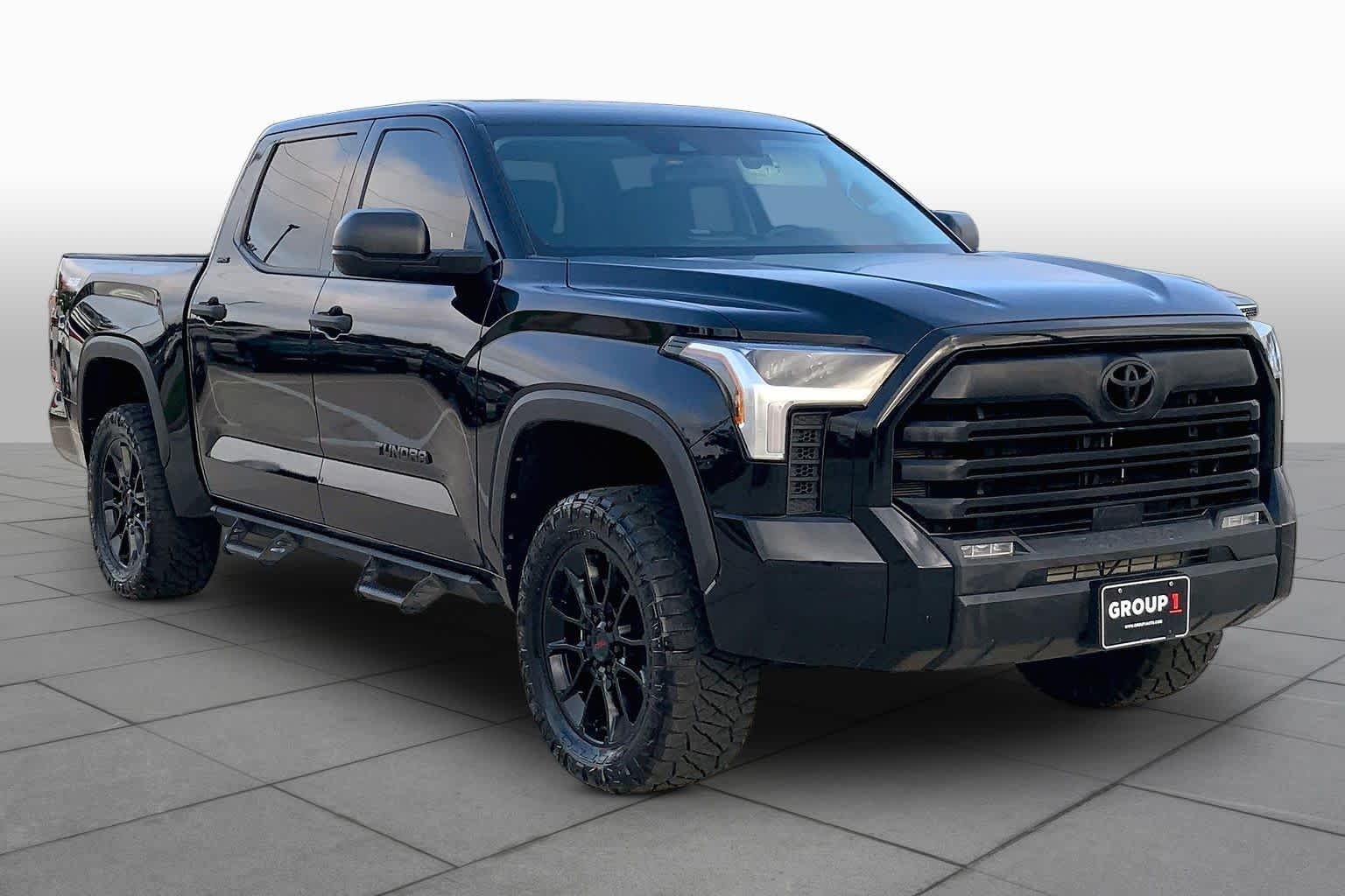 Used 2023 Midnight Black Metallic Toyota SR5 image 5