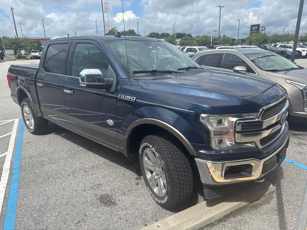Used 2020 Blue Ford King Ranch image 2