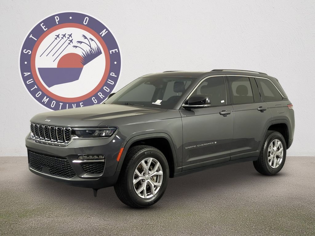 Used 2022 Gray Jeep Limited image 1