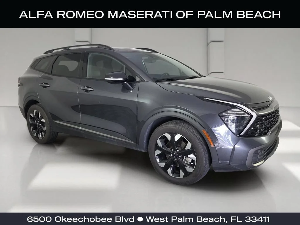 Used 2024 Gravity Gray Kia X-Line image 1