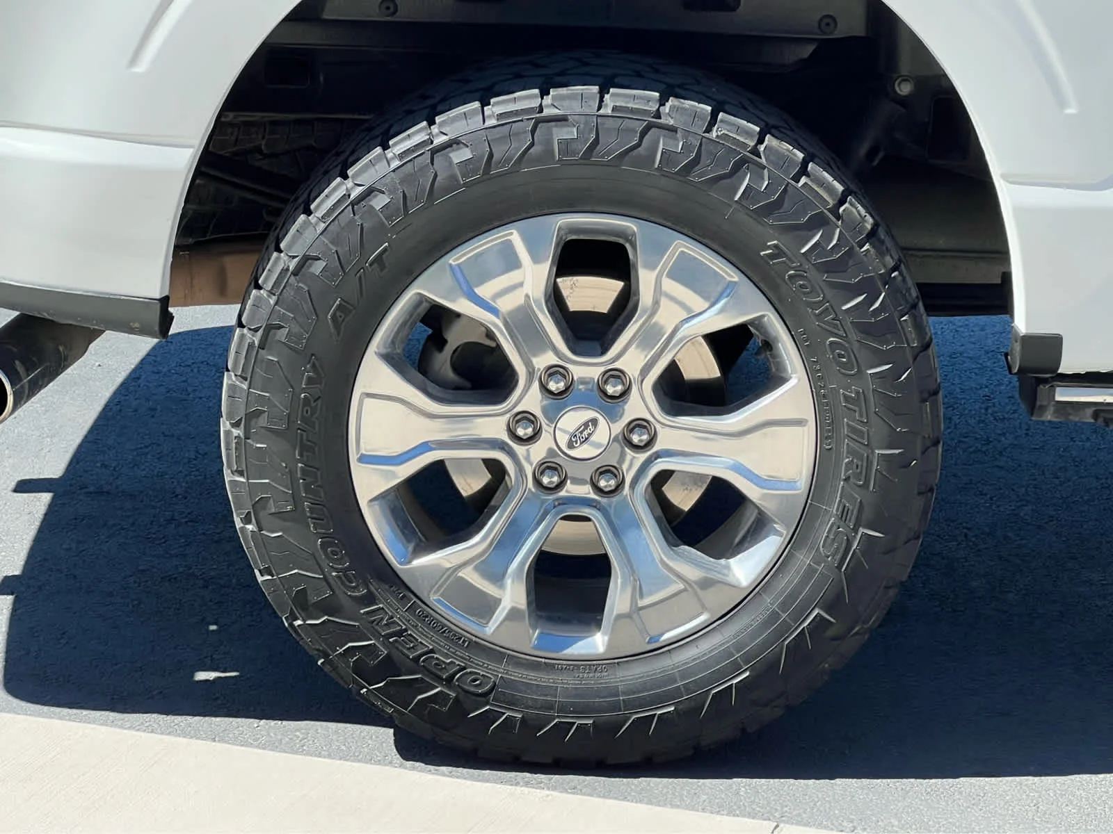 Used 2021 Star White Metallic Tri-Coat Ford Platinum image 15