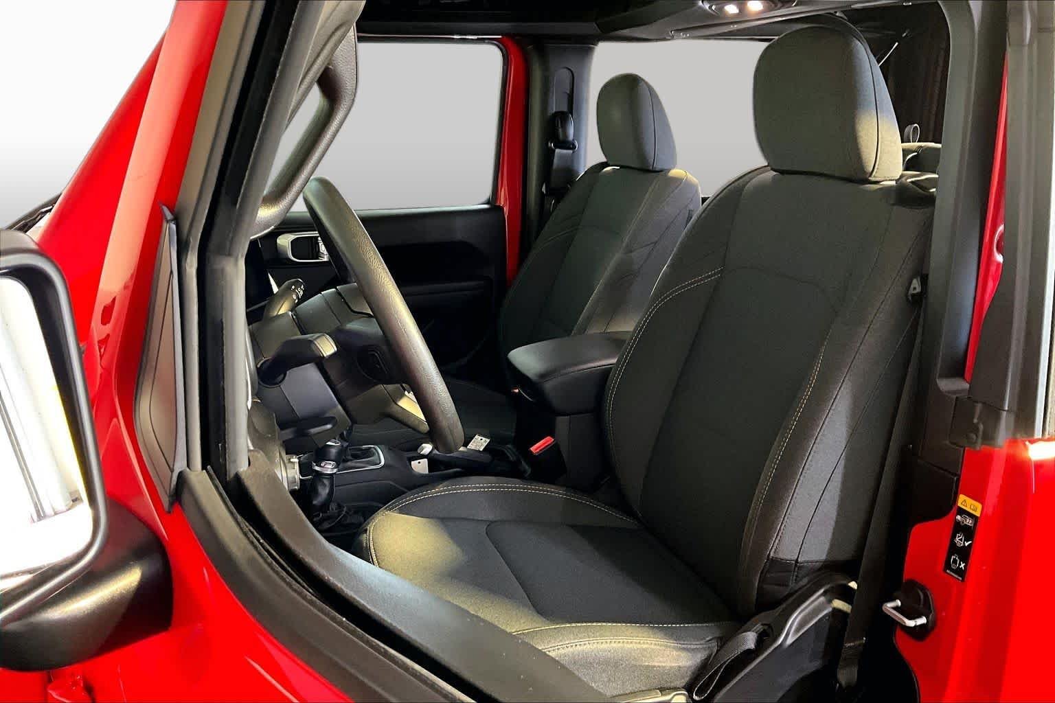 Used 2024 Firecracker Red Clearcoat Jeep Sport image 9