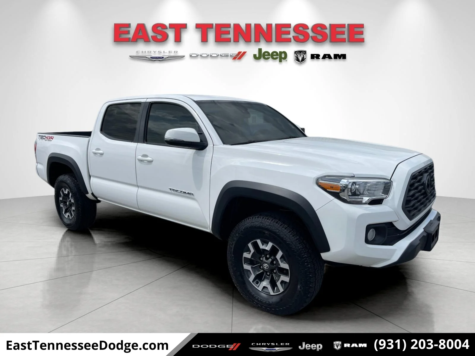 Used 2021 White Toyota TRD Off-Road image 1