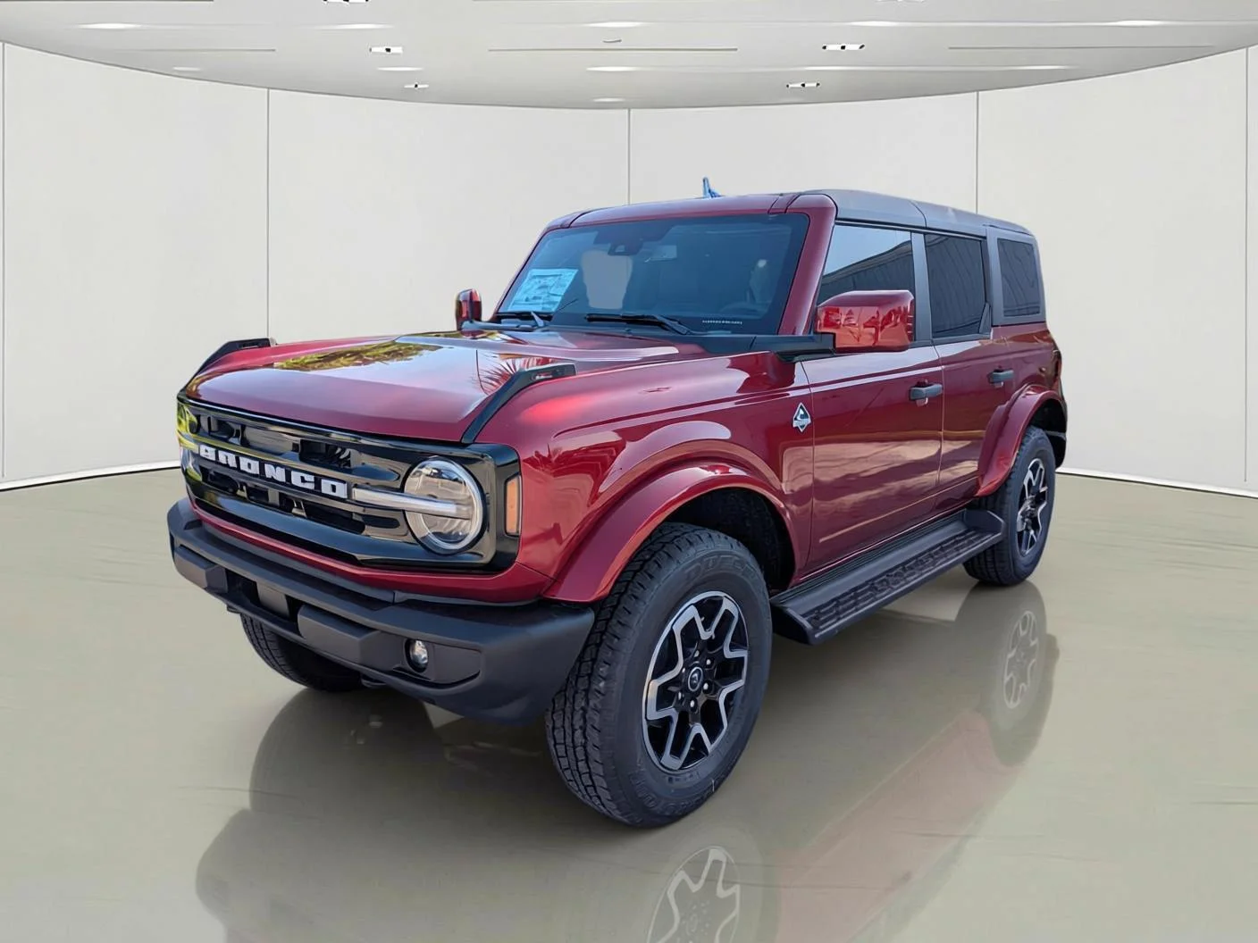 New 2026 Ruby Red Metallic Tinted Clearcoat Ford Outer Banks® image 2