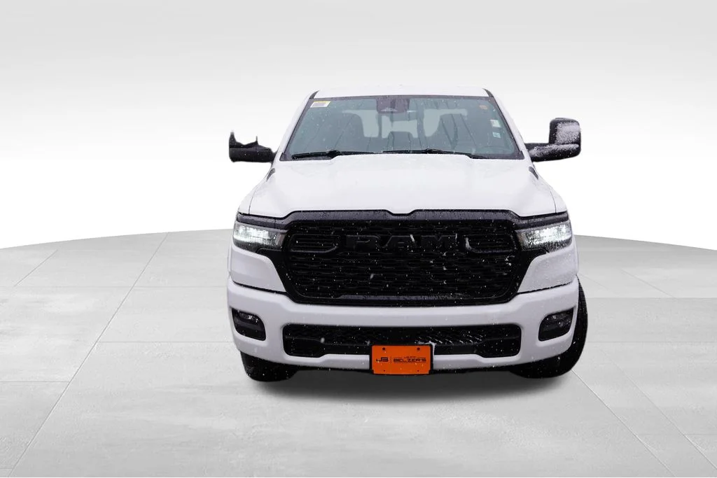 New 2026 Bright White Clear-Coat Exterior Paint RAM Big Horn image 8