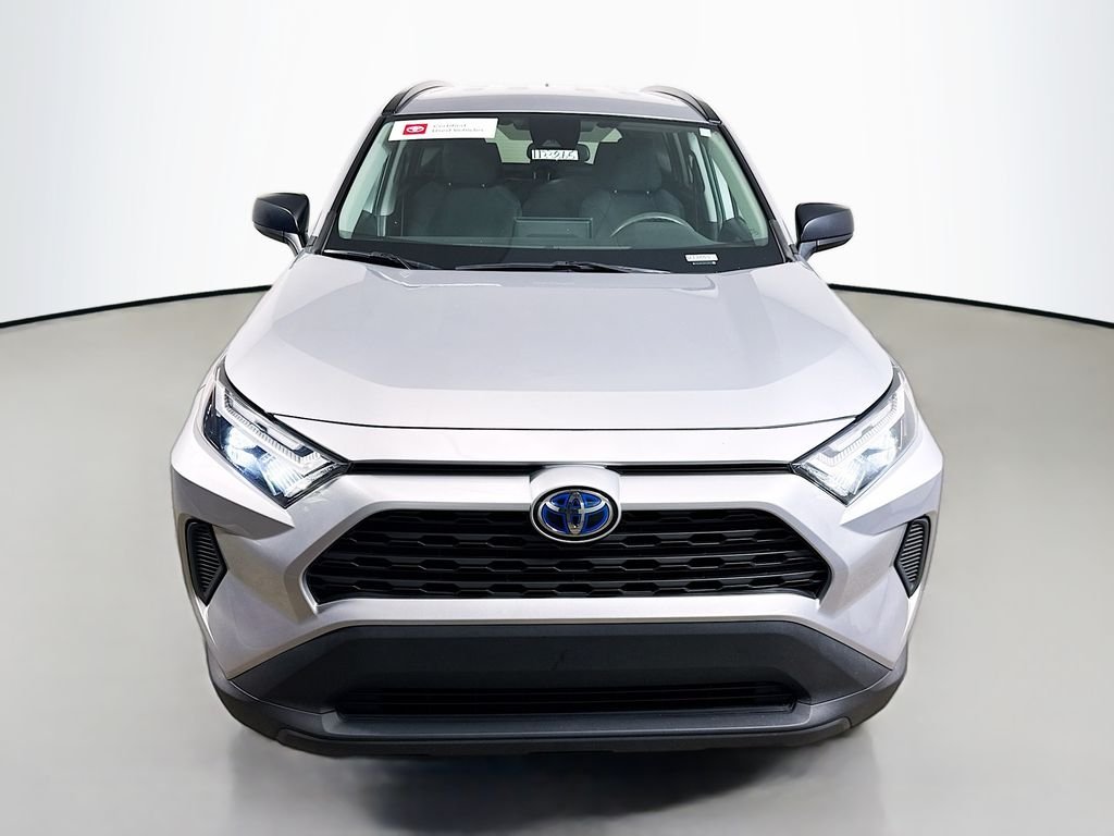 Used 2024 Silver Sky Metallic Toyota Hybrid LE image 2