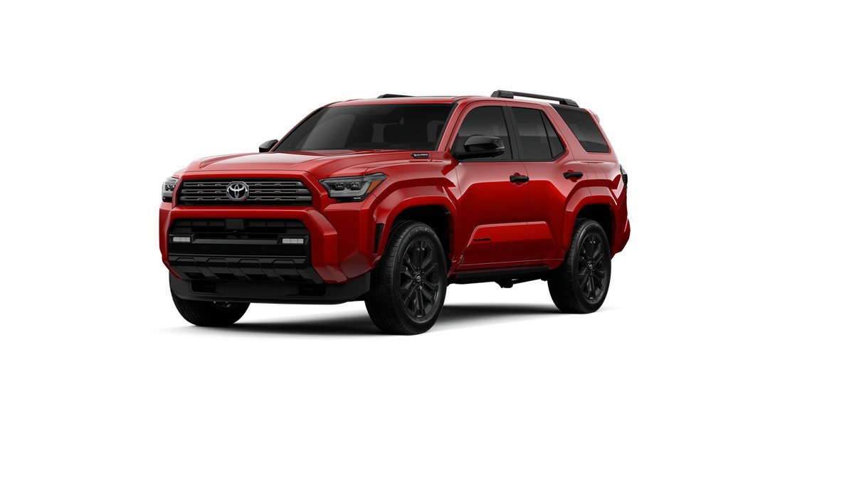 New 2026 Red Toyota Platinum image 1