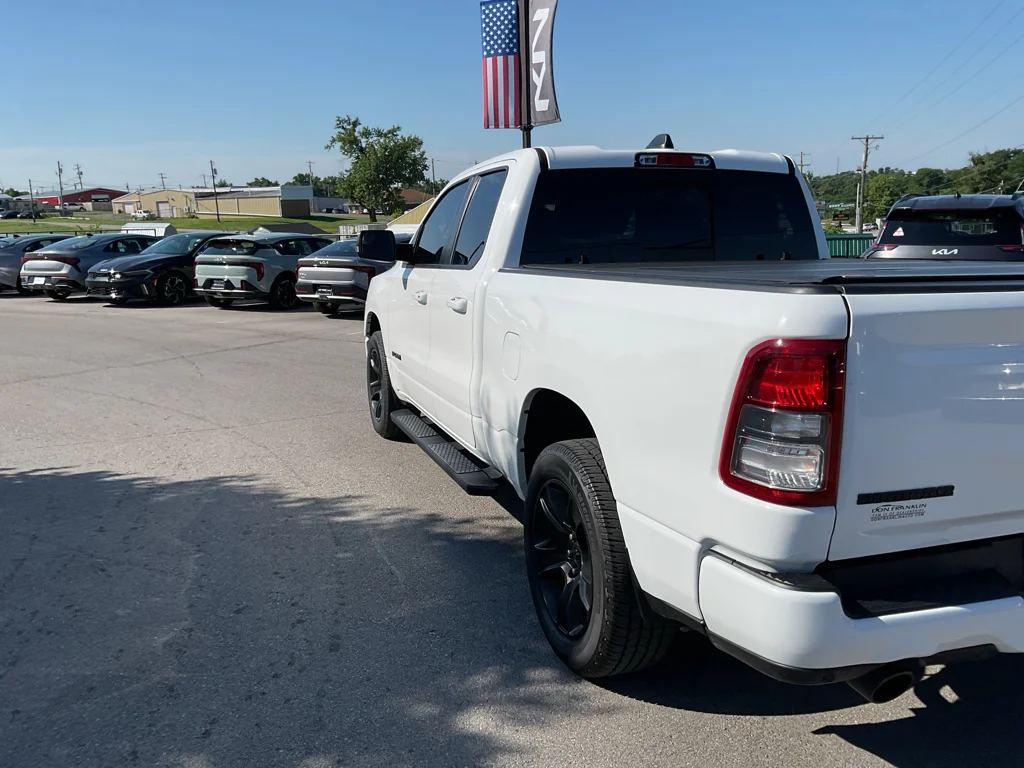 Used 2022 Bright White Clearcoat Ram Big Horn image 8