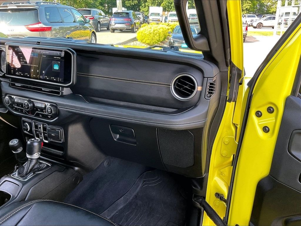 Used 2024 Yellow Jeep Sahara 4xe image 13