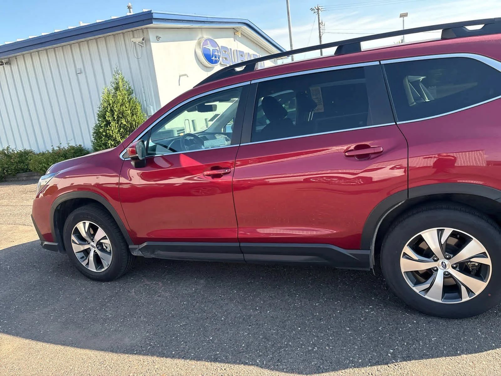 Used 2025 Crimson Red Pearl Subaru Premium image 13
