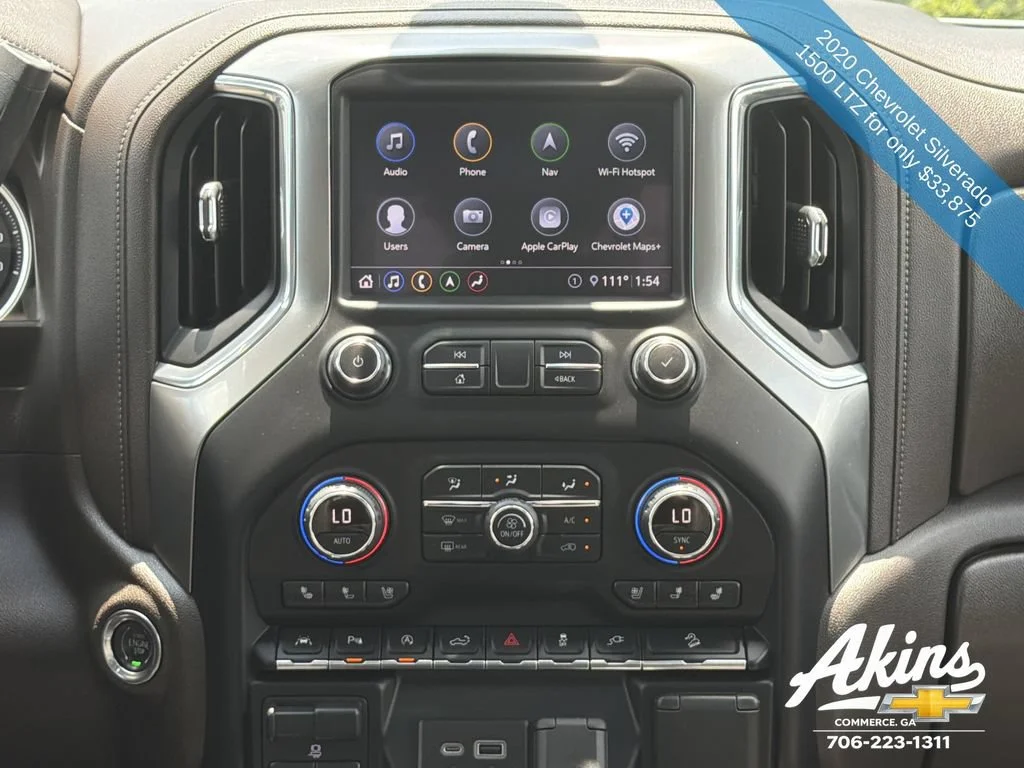 Certified Used 2020 SUMMIT WHITE Chevrolet LTZ image 23