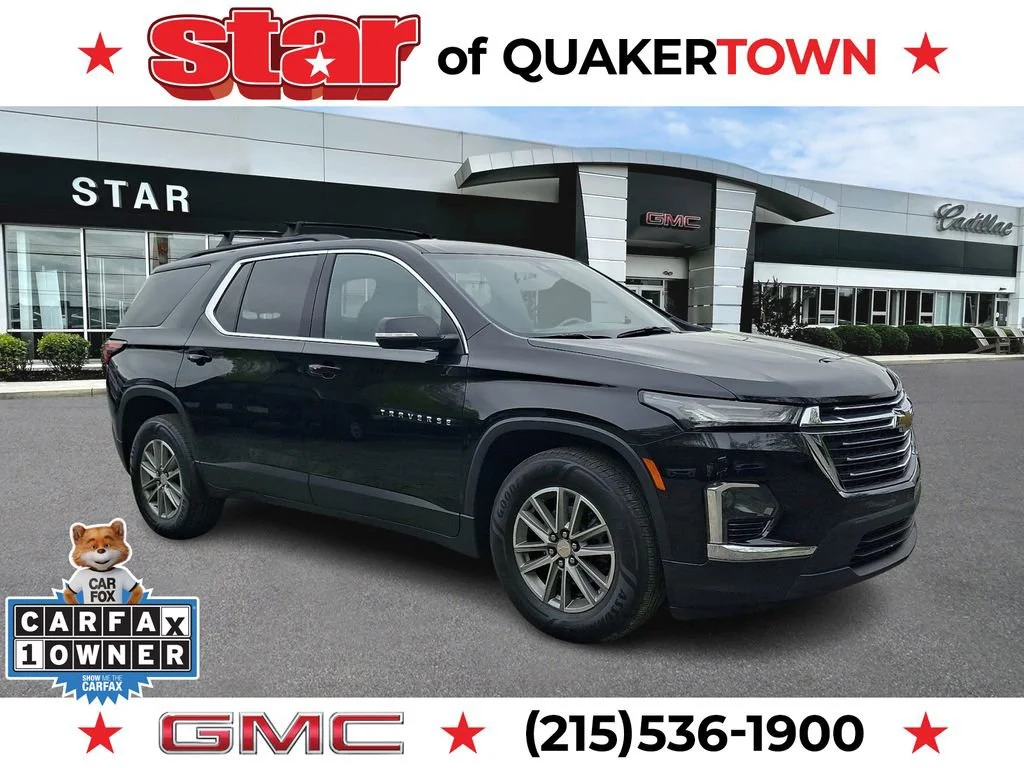 Mosaic Black Metallic 2023 Chevrolet Traverse LT Leather AWD SUV / Crossover Four-Wheel Drive