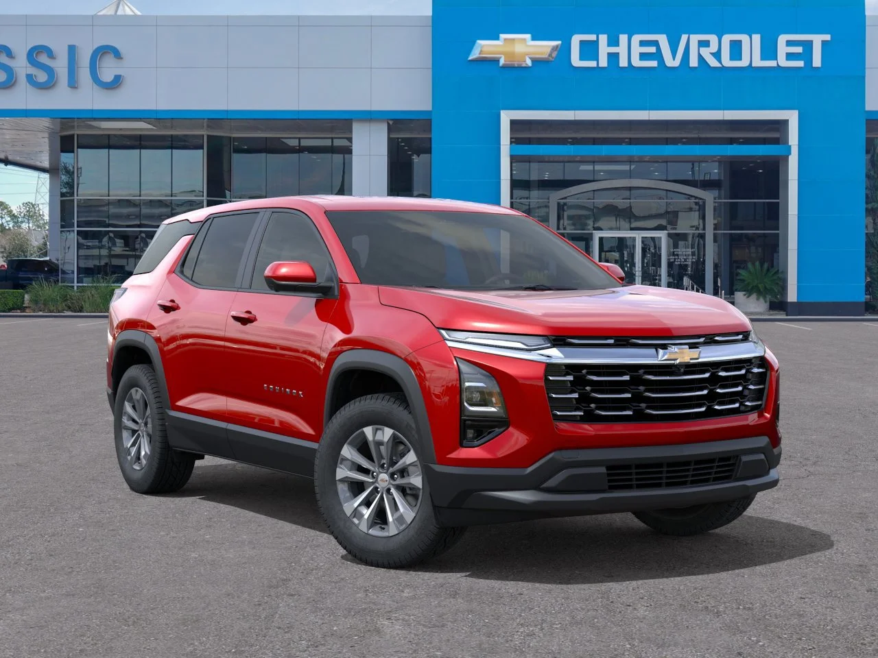 2026 Chevrolet Equinox LT Red at Classic Elite Chevrolet Sugar Land