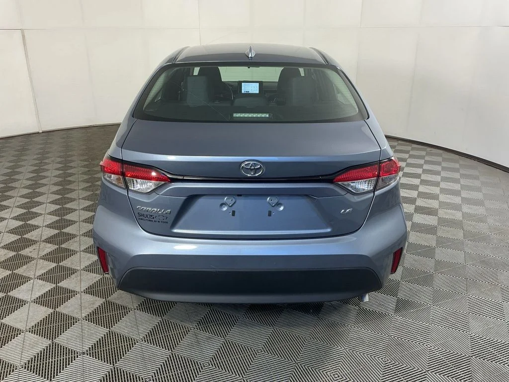 Certified Used 2023 Blue Toyota LE image 8