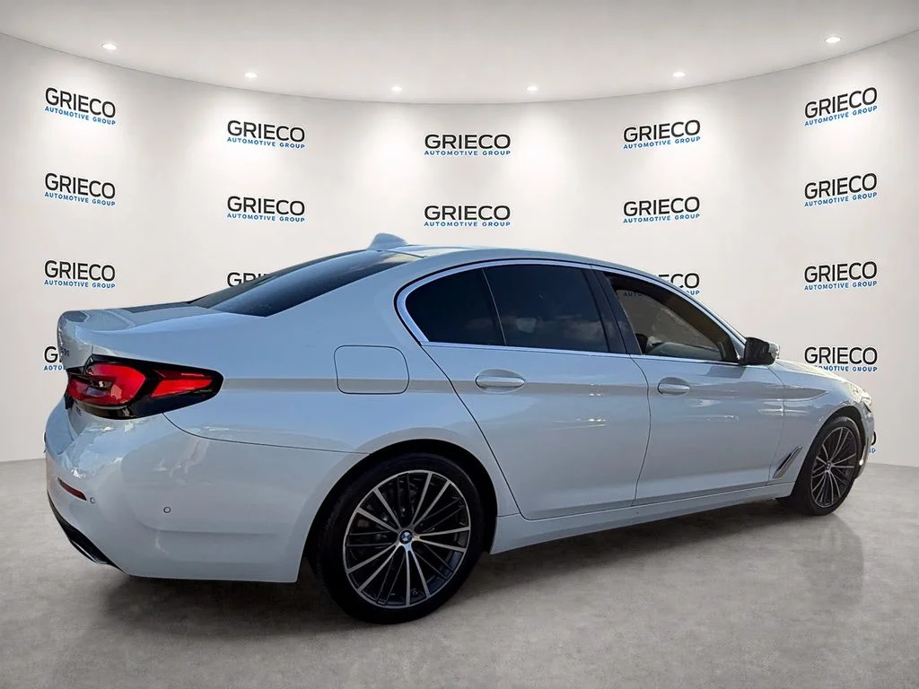 Used 2021 Mineral White Metallic BMW 540i image 7