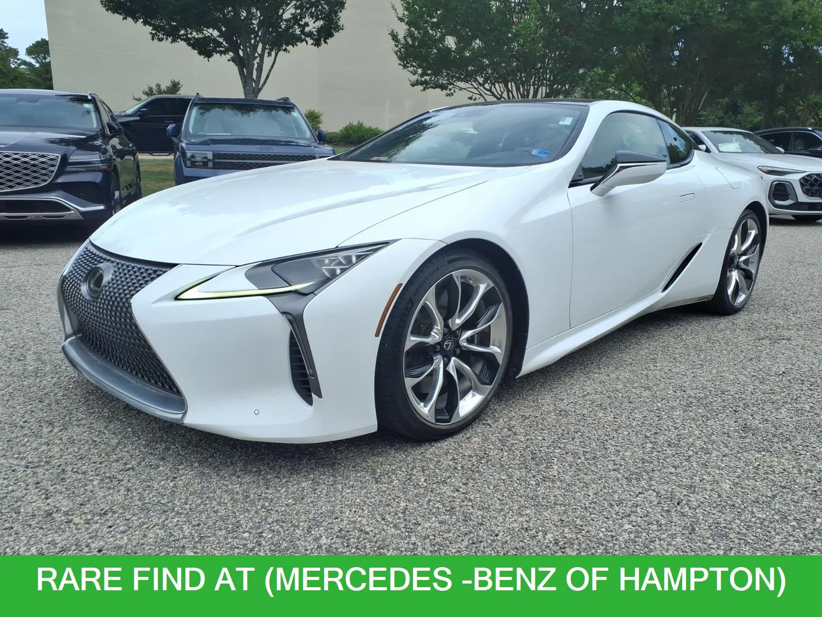 Used 2018 Ultra White Lexus LC 500 image 1