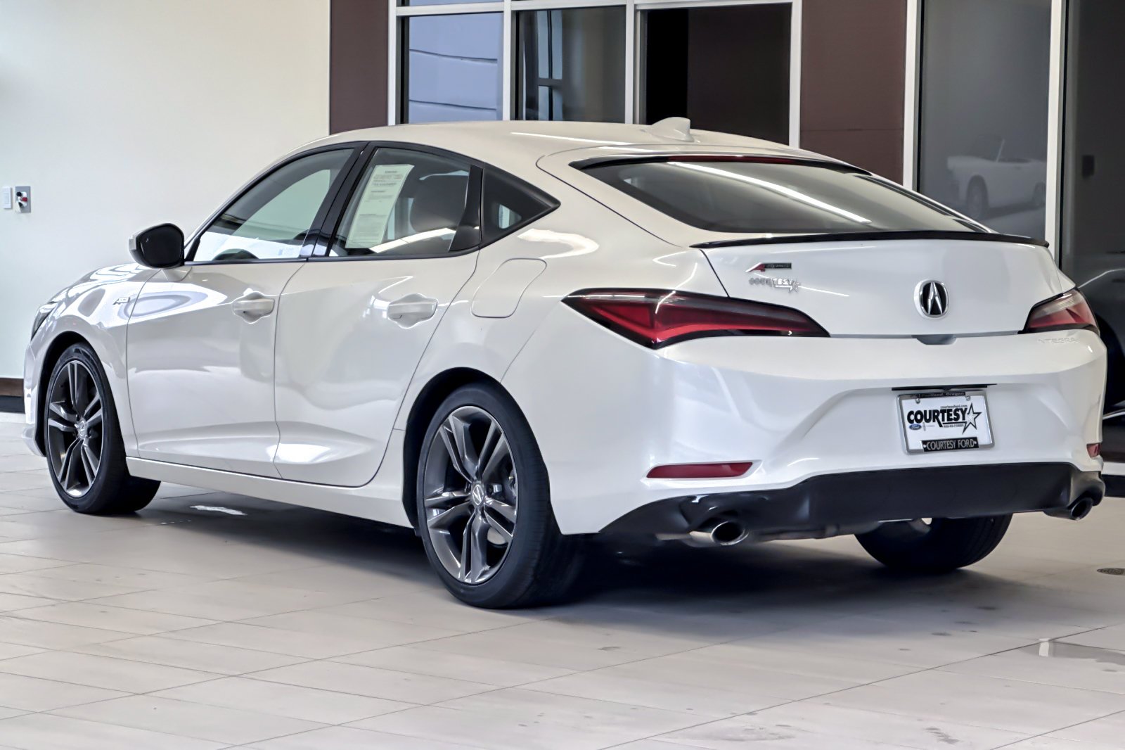 Used 2023 Platinum White Pearl Acura w/A-Spec Package image 6