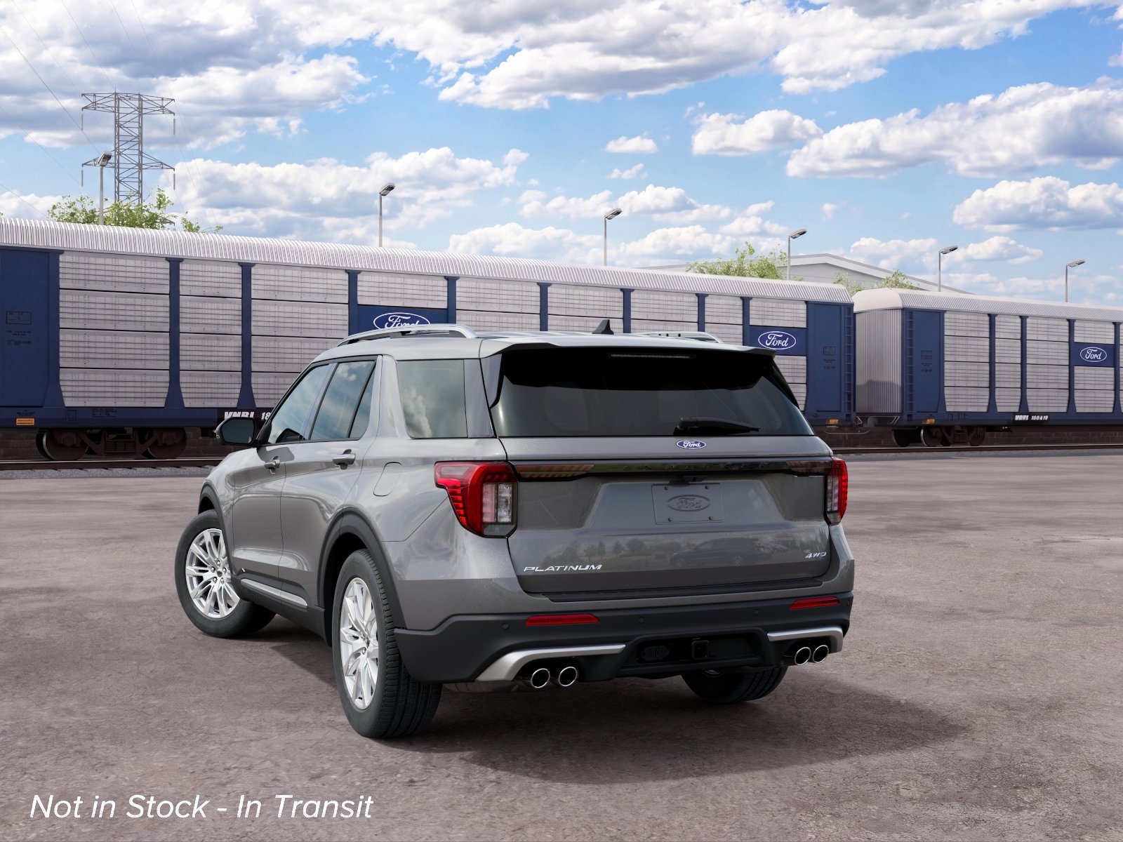 New 2027 Carbonized Gray Metallic Ford Platinum™ image 8