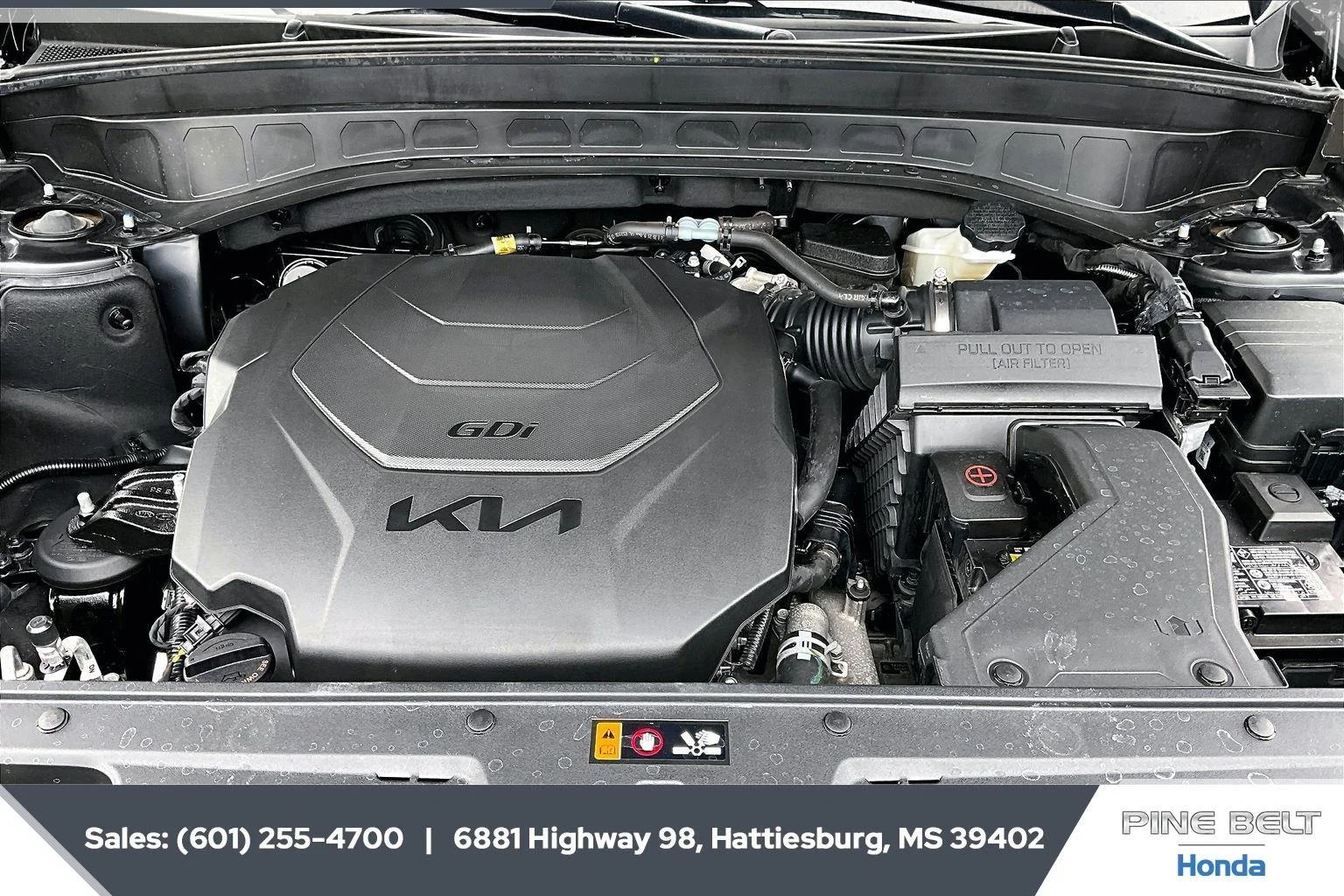 Used 2025 Ebony Black Kia S image 8