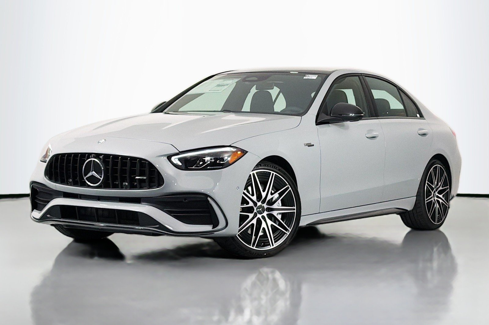 New 2026 ALPINE GREY Mercedes-Benz AMG® C 43 4MATIC Sedan image 1