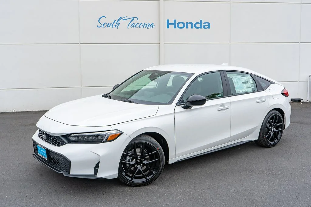 New 2026 Platinum White Pearl Honda Sport image 2