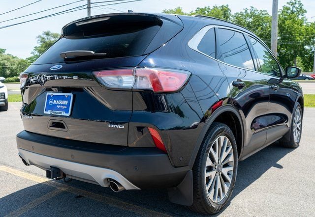 Used 2021 Blue Metallic Ford Titanium image 6