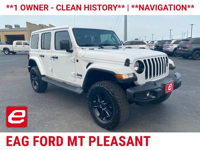 Pre-Owned 2021 Jeep Wrangler Unlimited Sahara Altitude