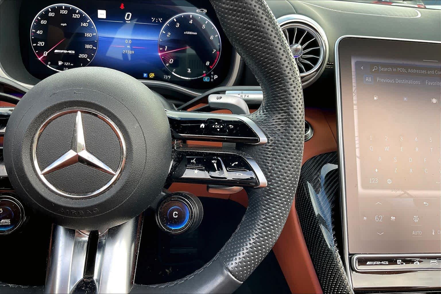 Certified Used 2022 Obsidian Black Metallic Mercedes-Benz AMG® SL 55 image 23