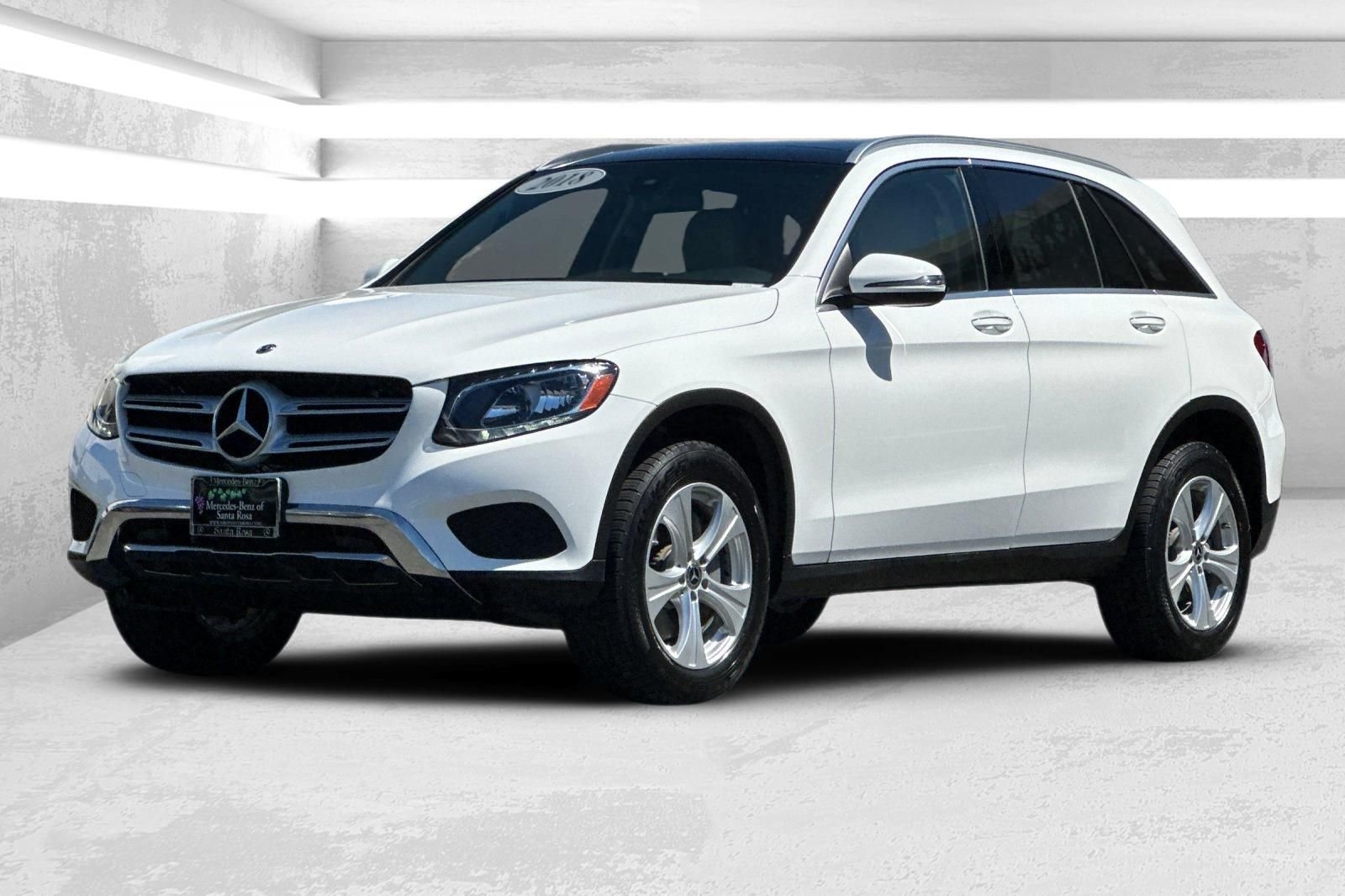 Used 2018 White Mercedes-Benz GLC 300 image 8