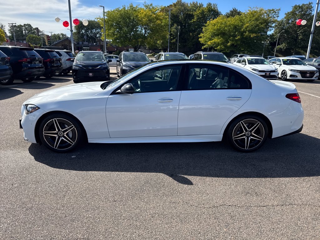 Used 2024 White Mercedes-Benz C 300 image 4