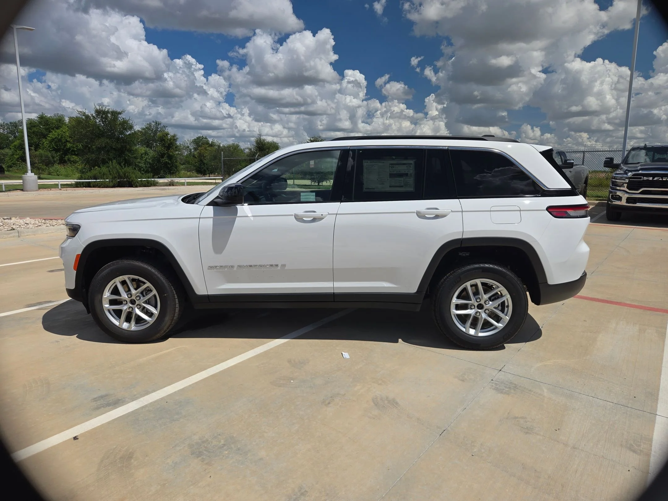New 2026 Bright White Clearcoat Jeep Laredo X image 6