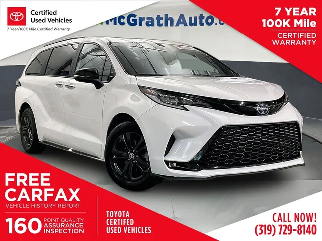 2025 Toyota Sienna XSE 7-Passenger Hybrid AWD's photo
