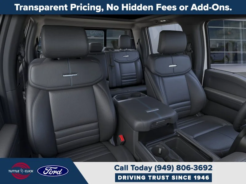 New 2026 Star White Metallic Tri-Coat Ford Platinum image 10