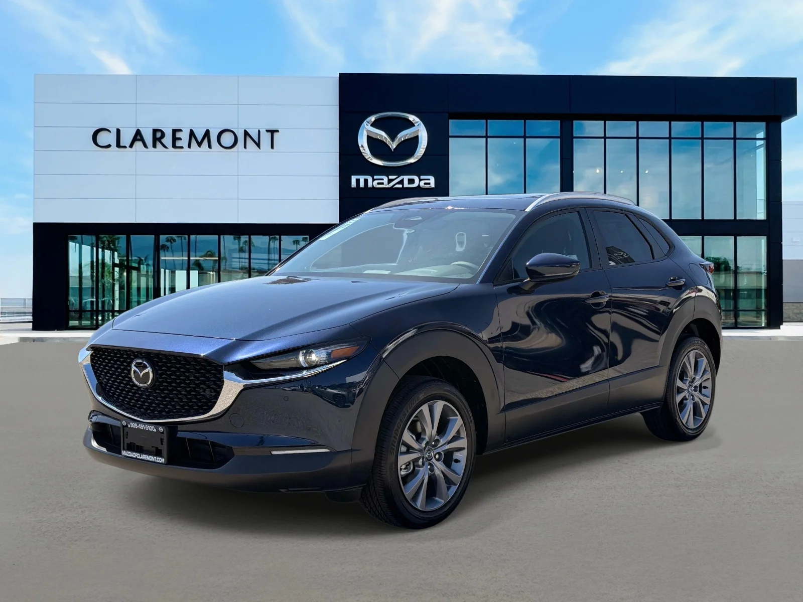 New 2026 Deep Crystal Blue Mica Mazda 2.5 S Preferred AWD image 3