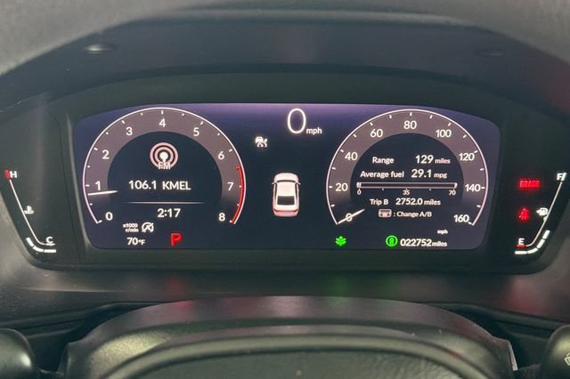 Certified Used 2023 Canyon River Blue Metallic Honda EX image 31