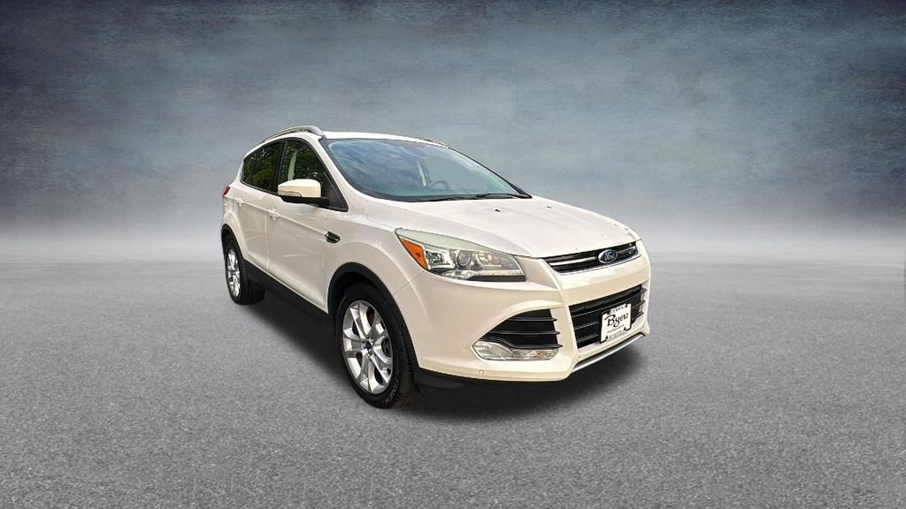 Used 2015 Ford Escape Titanium with VIN 1FMCU0J91FUC60080 for sale in Delaware, OH