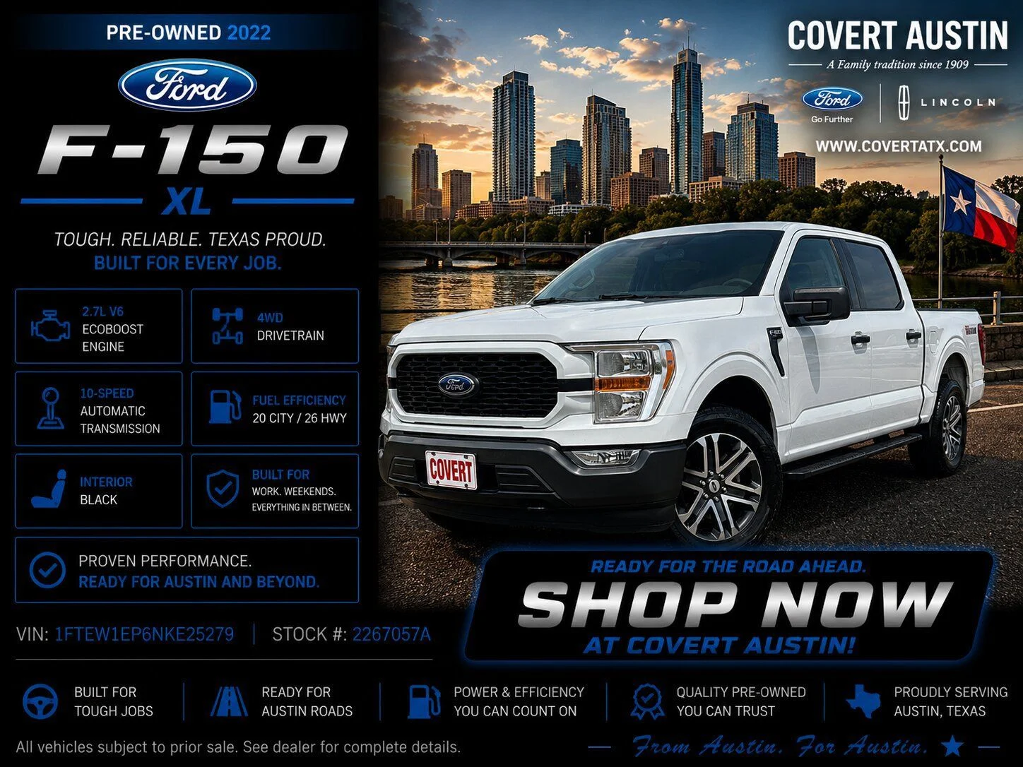 Used 2022 White Ford XL image 1