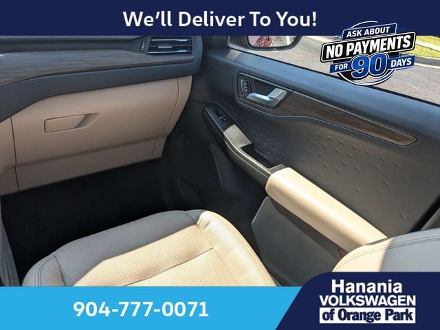 Used 2020 Orange Ford Titanium image 18